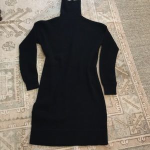 Athleta Black Sweater Dress Sz S